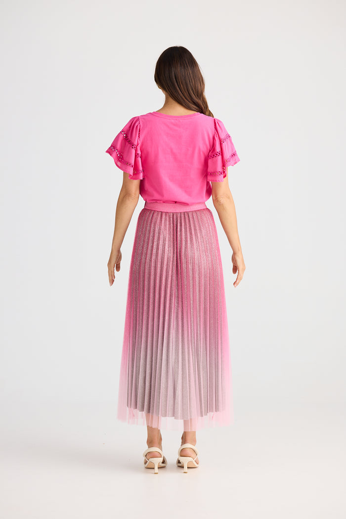West End Skirt (Hot Pink Ombre)