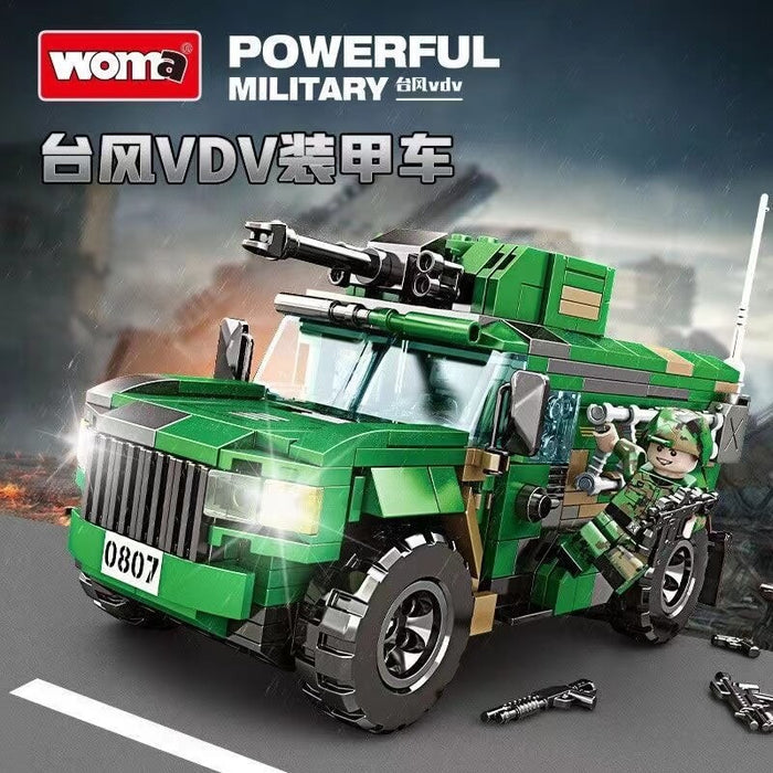 WOMA C0807 Typhoon VDV armored vehicle Afobrick