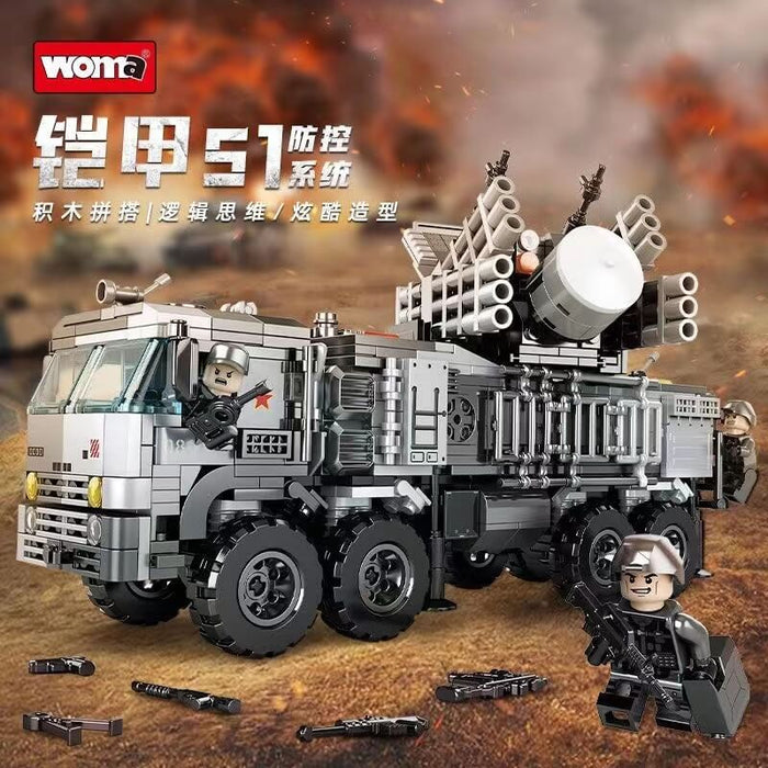 WOMA C0811 SA-22 air defense system Afobrick