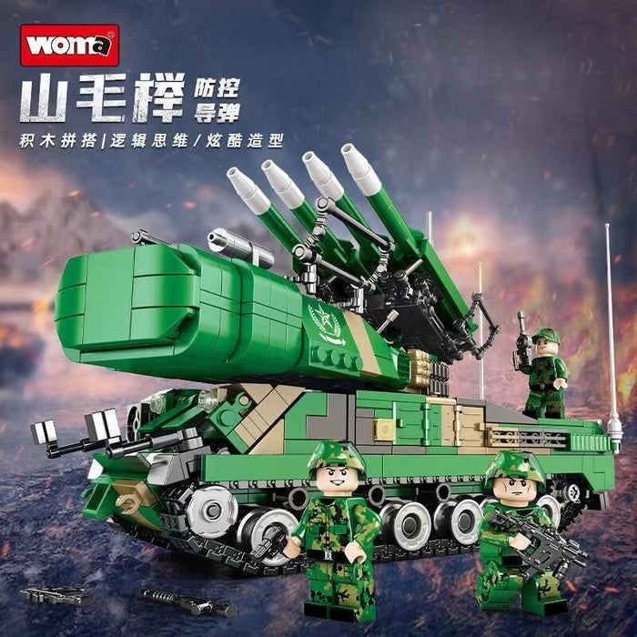 WOMA C0813 Beech anti-aircraft missile Afobrick