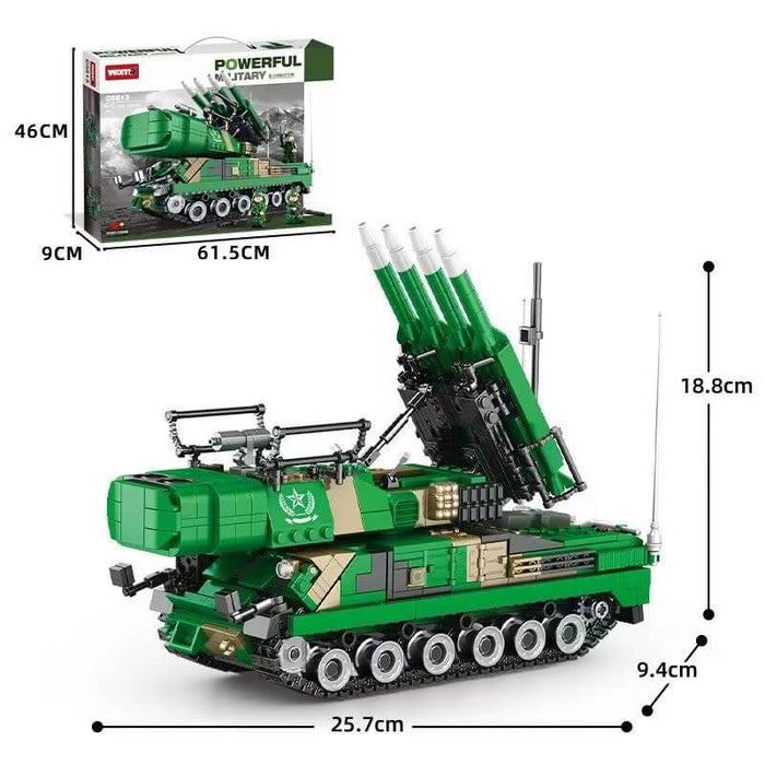 WOMA C0813 Beech anti-aircraft missile Afobrick