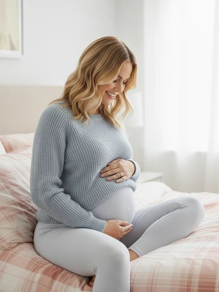 Women Full Length Cotton Maternity Leggings