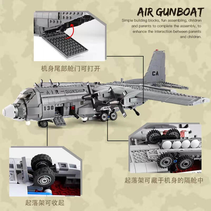 XINGBAO XB-06023 AC130 Afobrick