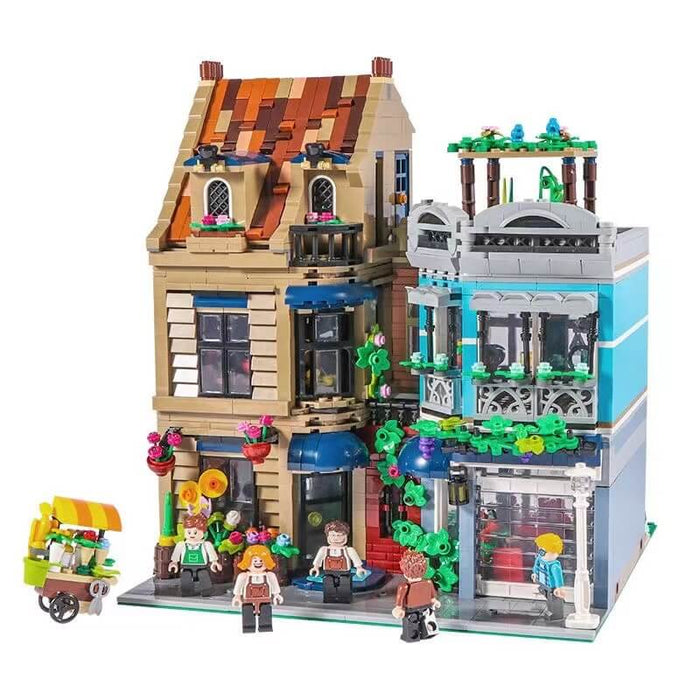 YaoZhiMao Q2023 Flower Shop Afobrick