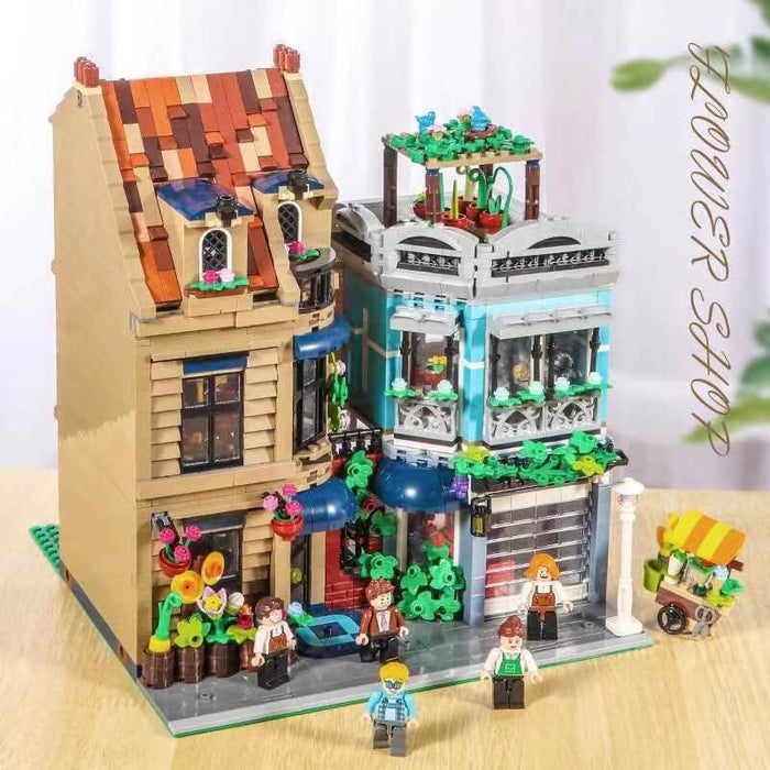 YaoZhiMao Q2023 Flower Shop Afobrick