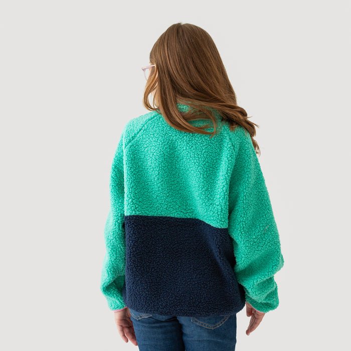 Teal  and  Navy | ON Model Back