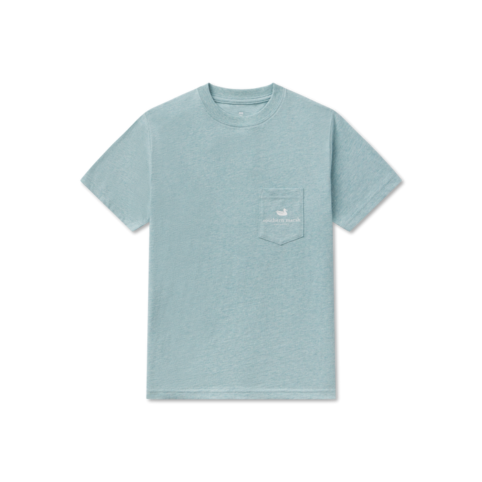 Washed Moss Blue | Front