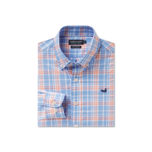 French Blue &     Peach