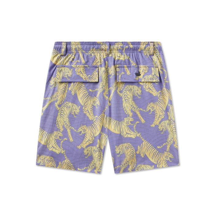 Purple & Yellow Tiger | Back
