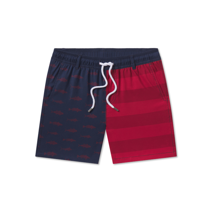 Navy   &     Red