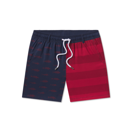 Navy   &     Red