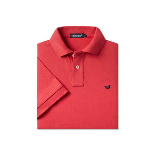 Claiborne Red with Navy Duck